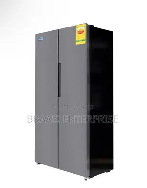 Nasco 400l 3-Star Side by Side Refrigerator W/ Digital Panel L