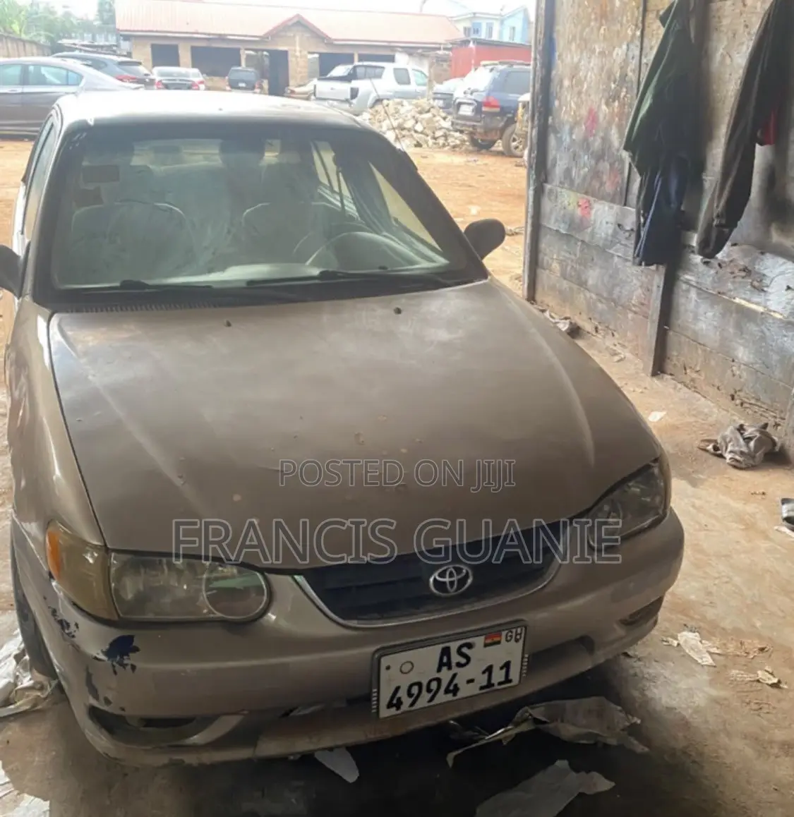 Toyota Corolla 2002 Gold
