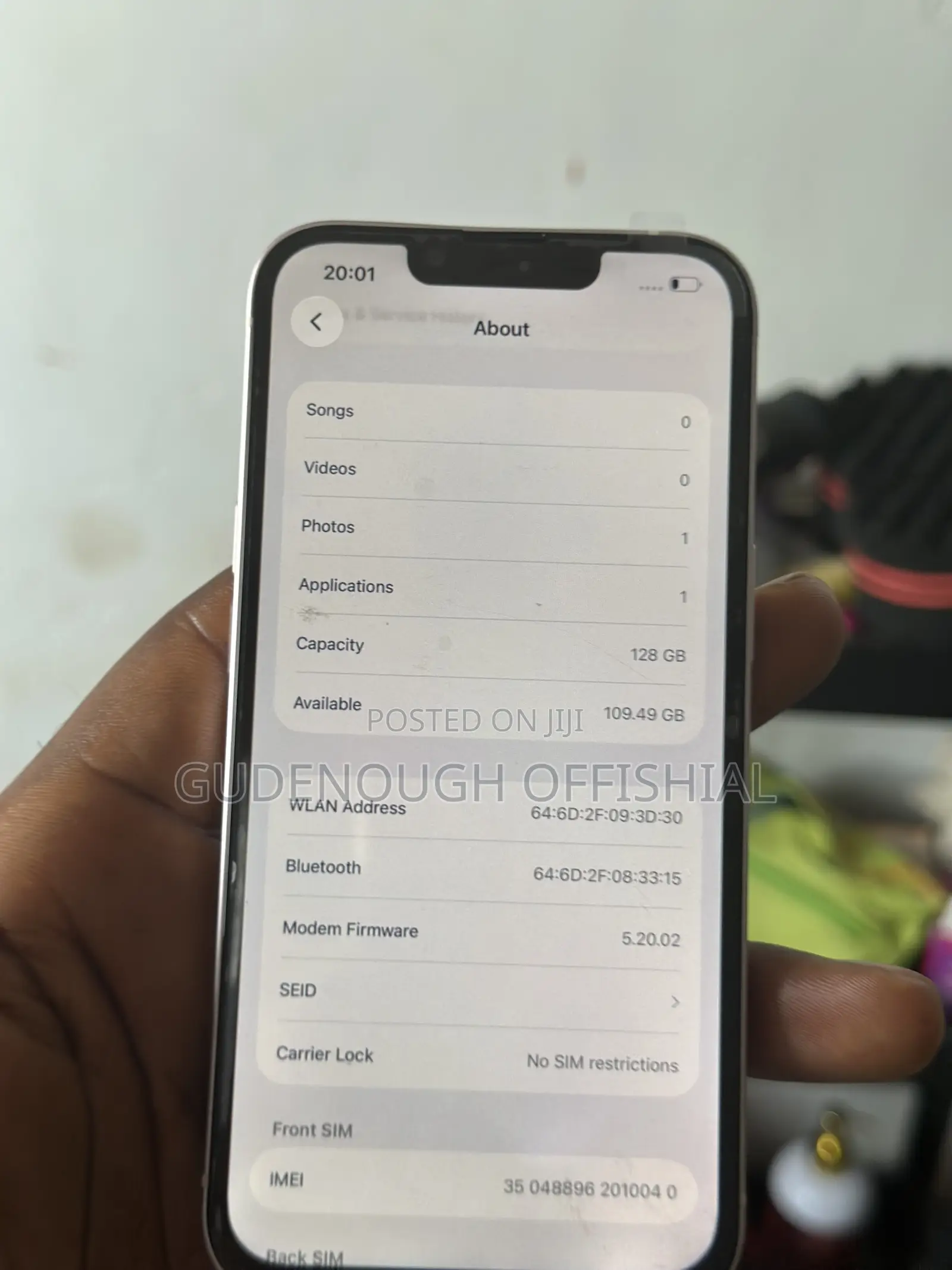 Apple iPhone 13 128 GB White