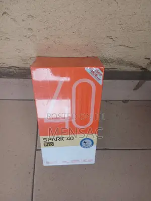 New Tecno Spark 40 Pro 256 GB Black