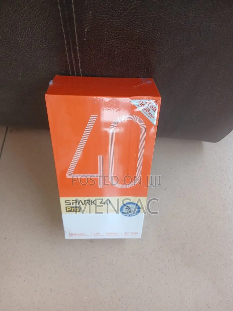 New Tecno Spark 40 Pro 256 GB Black