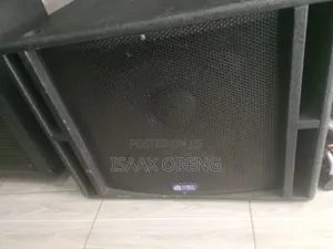 Complete PA System - 15" Subwoofer Bass + Top Speaker + Pole