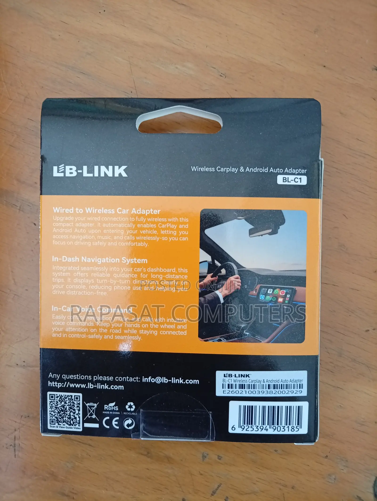 ORIGINAL Lb-Link Bl-C1 Carplay Android Auto
