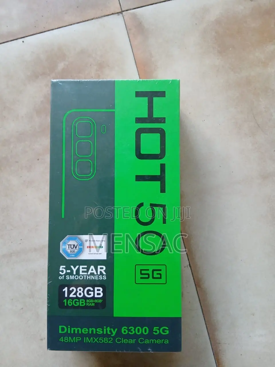 New Infinix Hot 50 256 GB Black