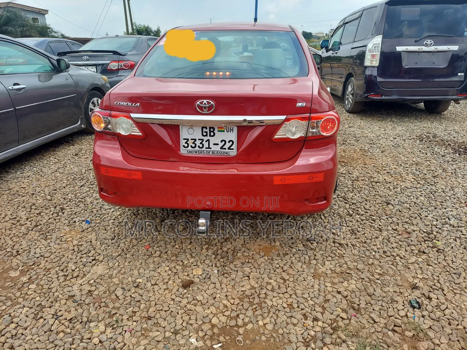 Toyota Corolla 2012 Red