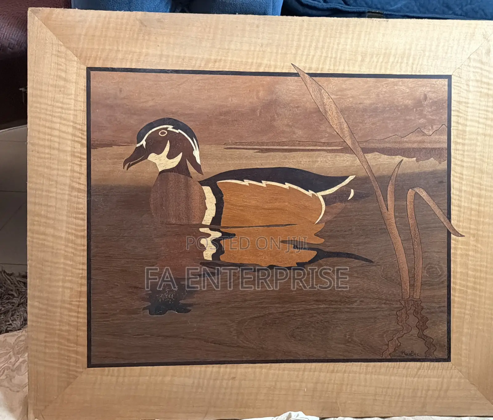 Beautiful Handcrafted Wooden Wall Art, Carved Wooden Decor