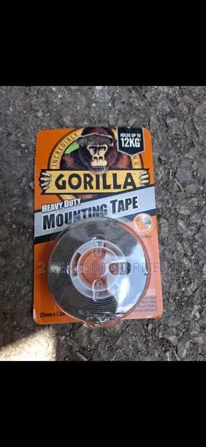 Gorilla Heavy Duty Double-Sided Mounting Tape Black