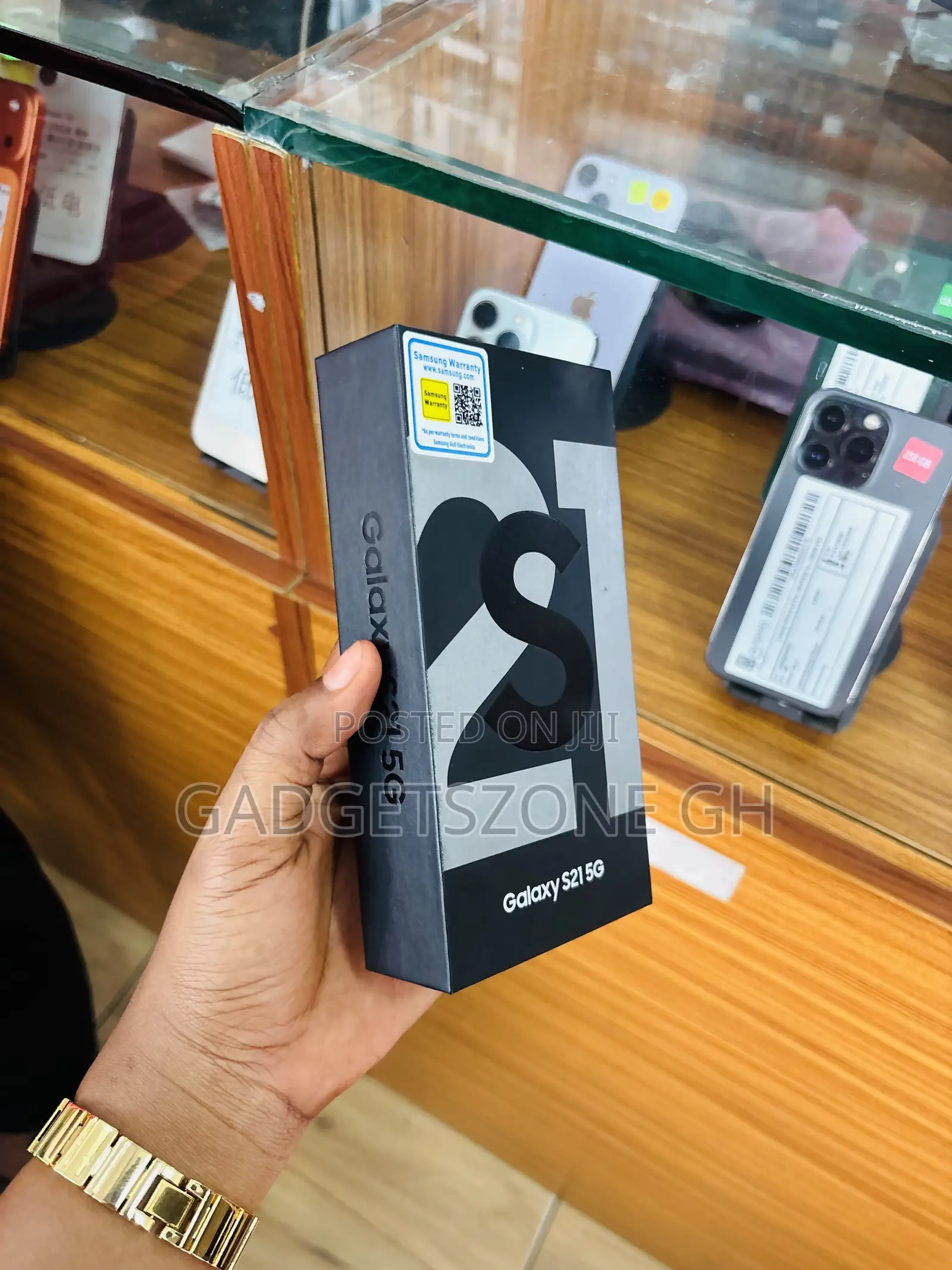 New Samsung Galaxy S21 5G 256 GB Black