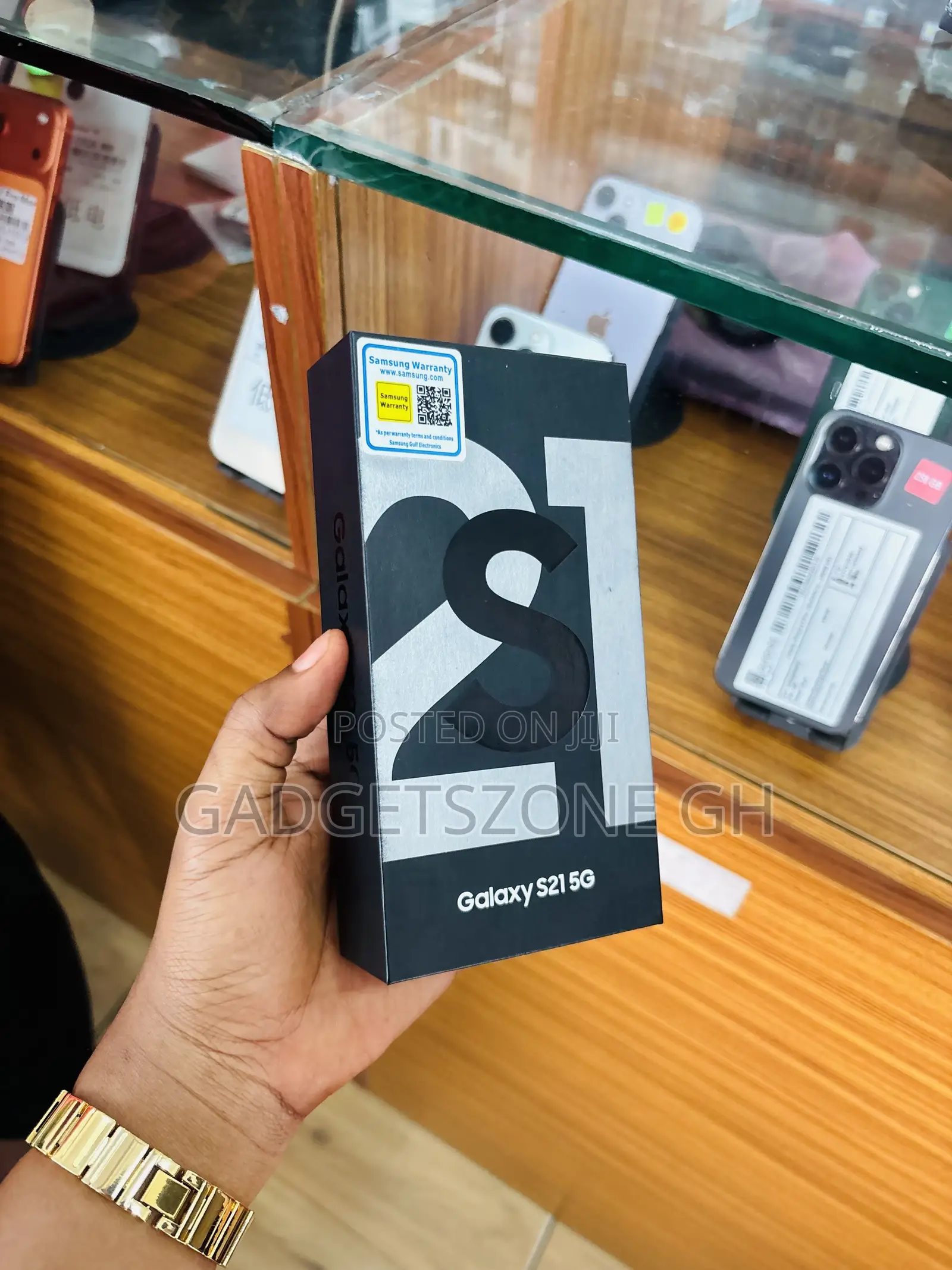 New Samsung Galaxy S21 5G 256 GB Black