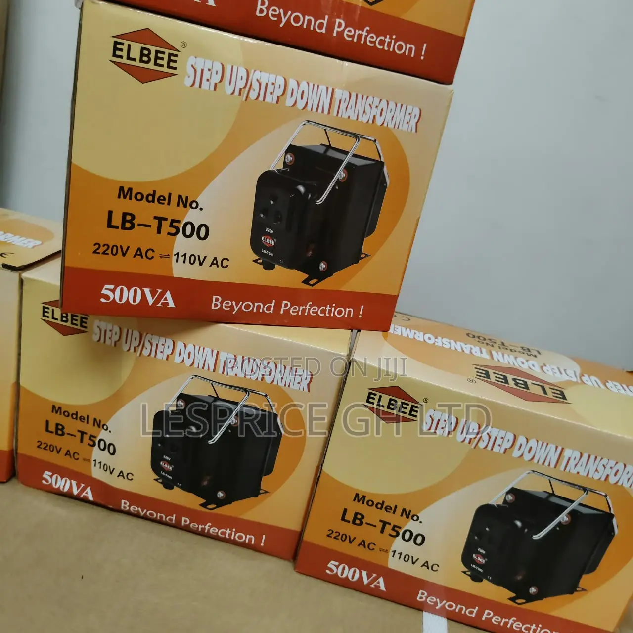 Super Efficient 500Watts LB-T500 Step Up and Down Elbee Transformer