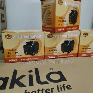 Long Lasting Original LB-T500 Step Up and Down Transformer From Elbee