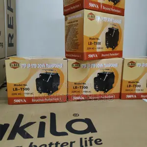 Long Lasting Original LB-T500 Step Up and Down Transformer From Elbee