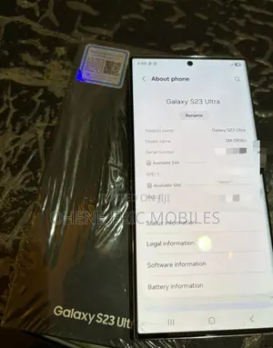 New Samsung Galaxy S23 Ultra 512 GB Rose Gold