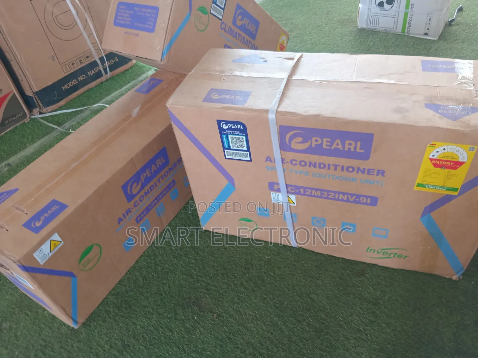 Original Pearl 1.5HP Air Conditioner Powerful 12000BTU Cooling, Modern