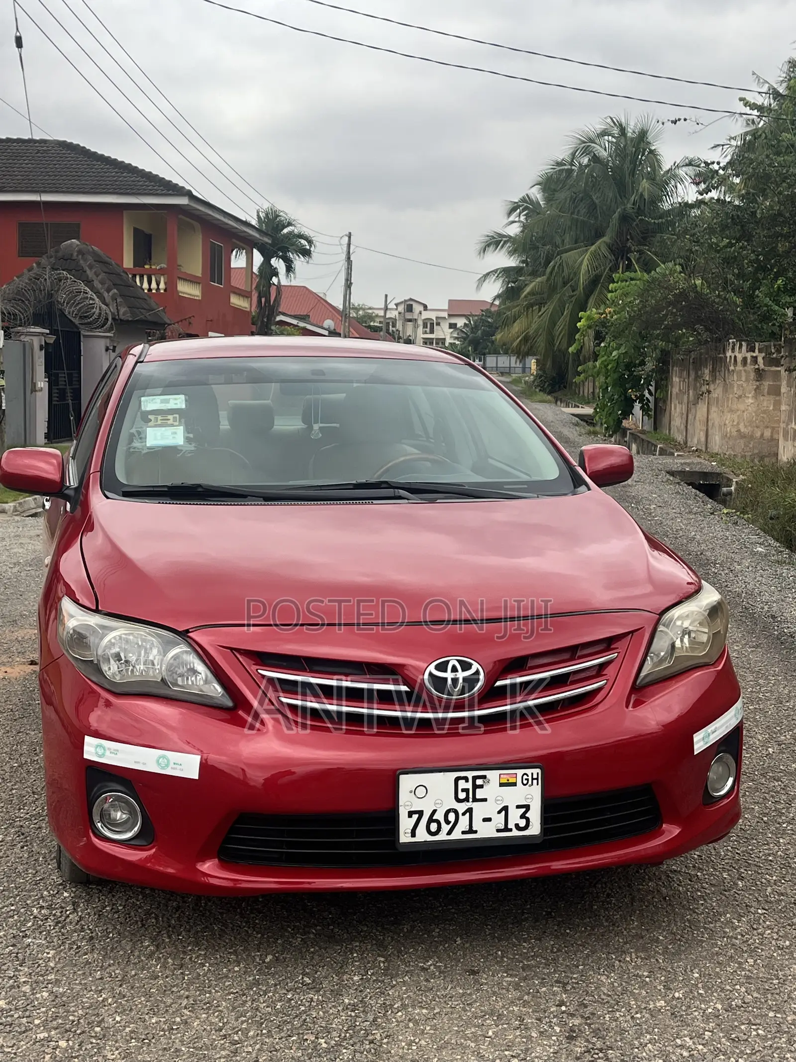 Toyota Corolla 2013 Red
