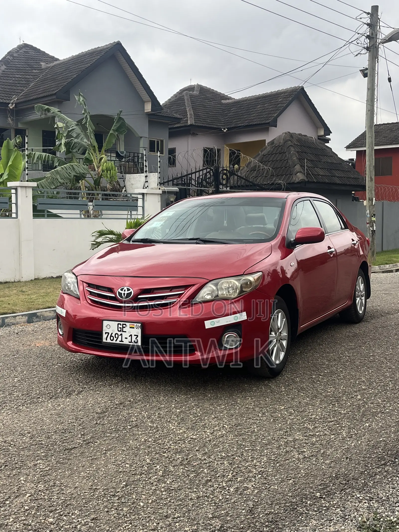 Toyota Corolla 2013 Red