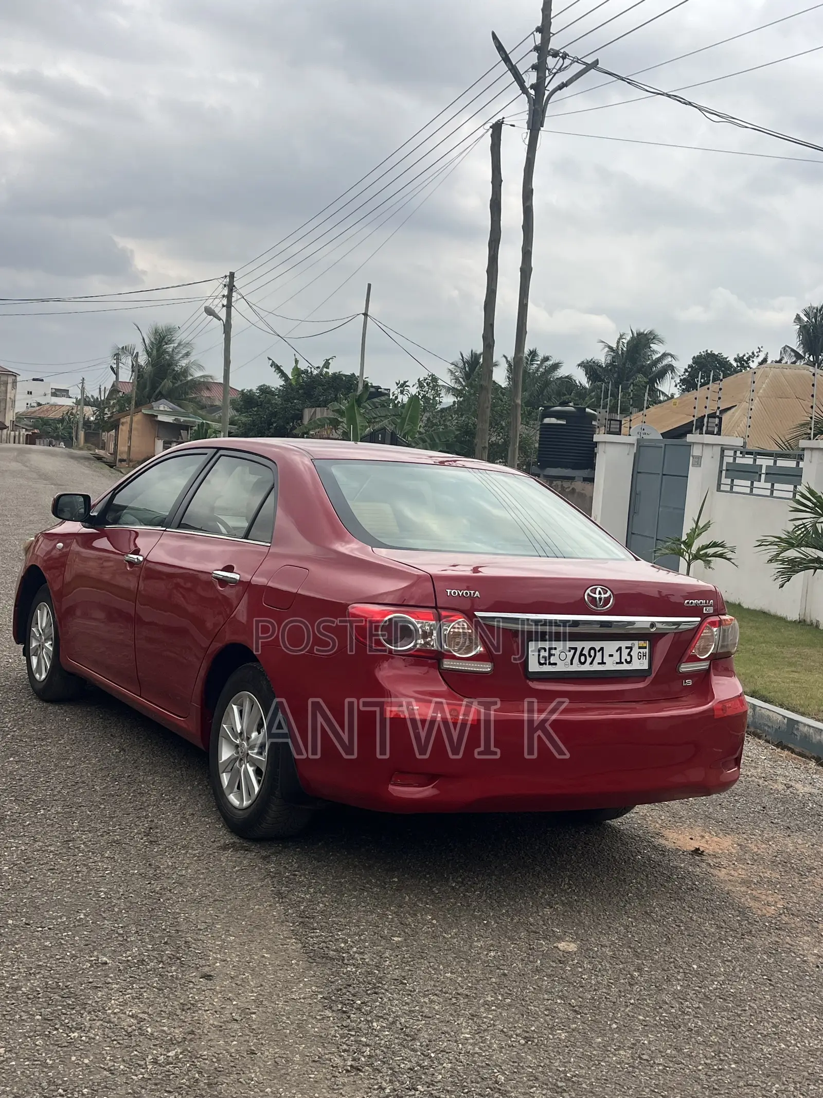 Toyota Corolla 2013 Red