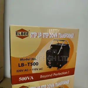 Classy High Grade 500W LB-T500 Up/Down Transformer From Elbee