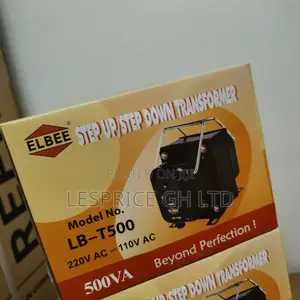 Classy High Grade 500W LB-T500 Up/Down Transformer From Elbee