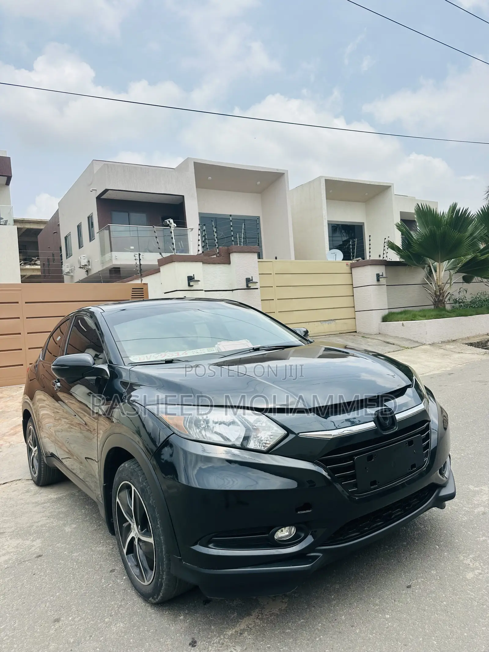 Honda HR-V EX-L w/Navigation AWD 2017 Black