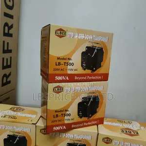 Super Nice and Portable 500W Step Up and Down Transformer From Elbee