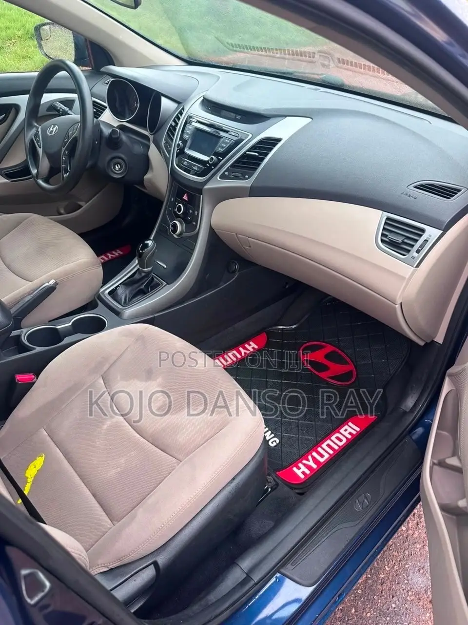Hyundai Elantra ECO Sedan FWD (1.4L 4cyl 7A) 2017 Blue