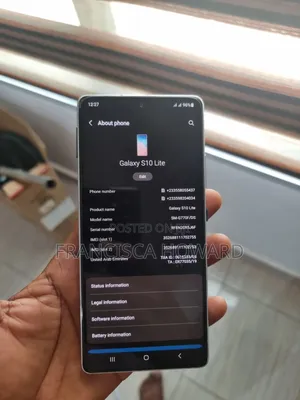 Samsung Galaxy S10 Lite 128 GB White