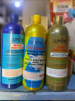 Lumine Body Wash Skin Lightening Beaufying Shower Gel.