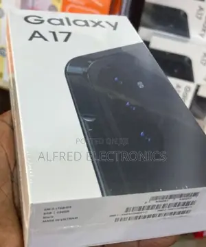 New Samsung Galaxy A17 5G 256 GB Black