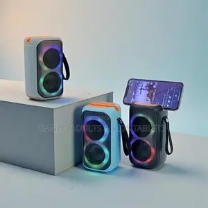 Portable Wireless Bluetooth Speaker With RGB Lighting 7W Powerful Bass
