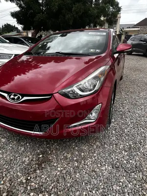 Hyundai Elantra 2016 Red