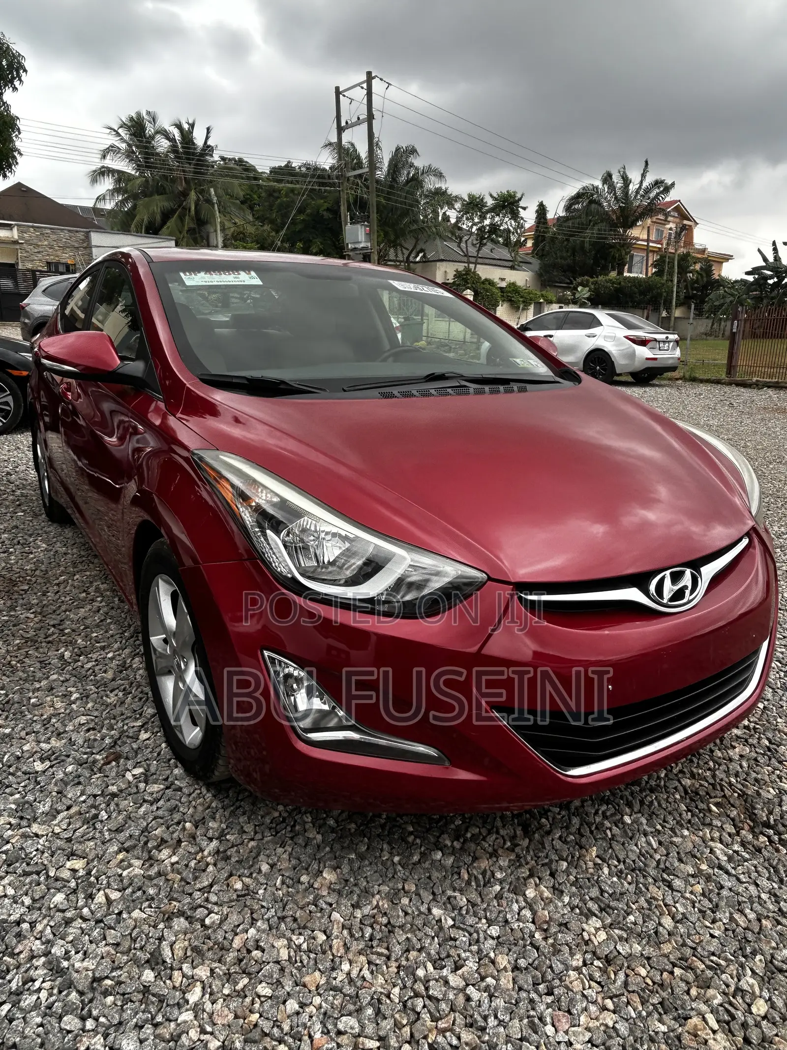 Hyundai Elantra 2016 Red