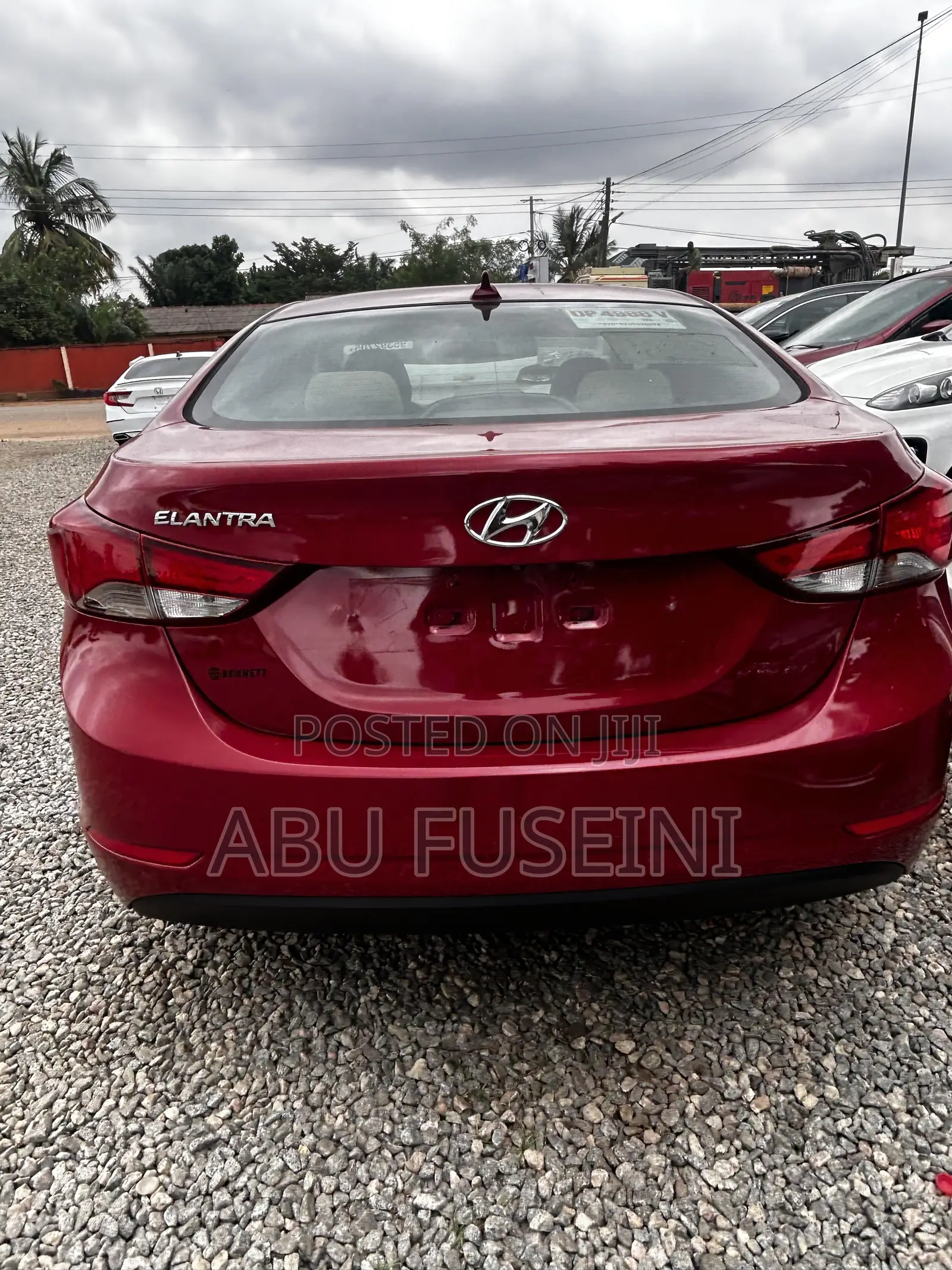 Hyundai Elantra 2016 Red