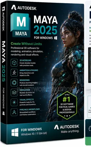 Autodesk Maya 2025 for Windows