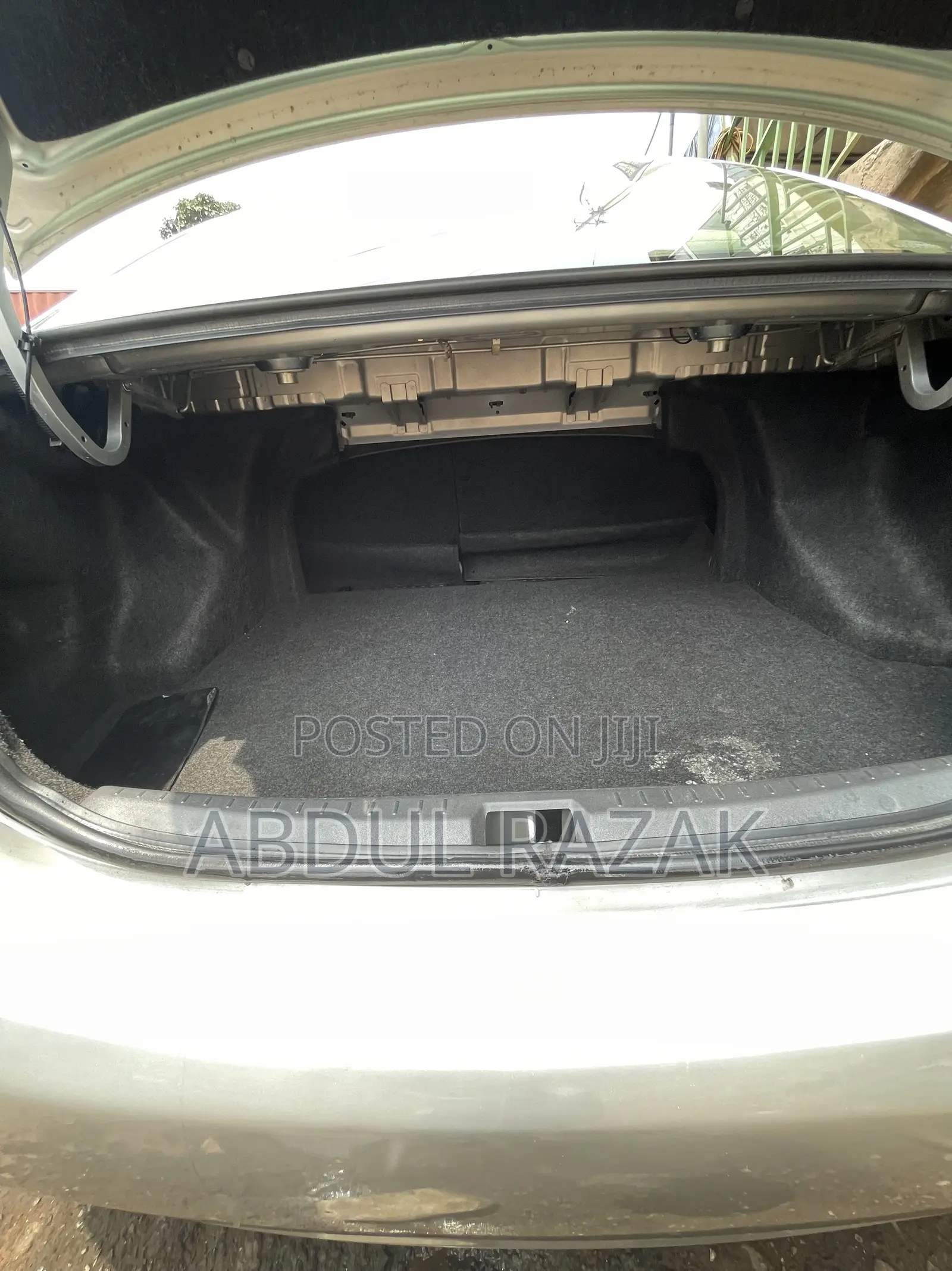 Toyota Belta 2012 Silver
