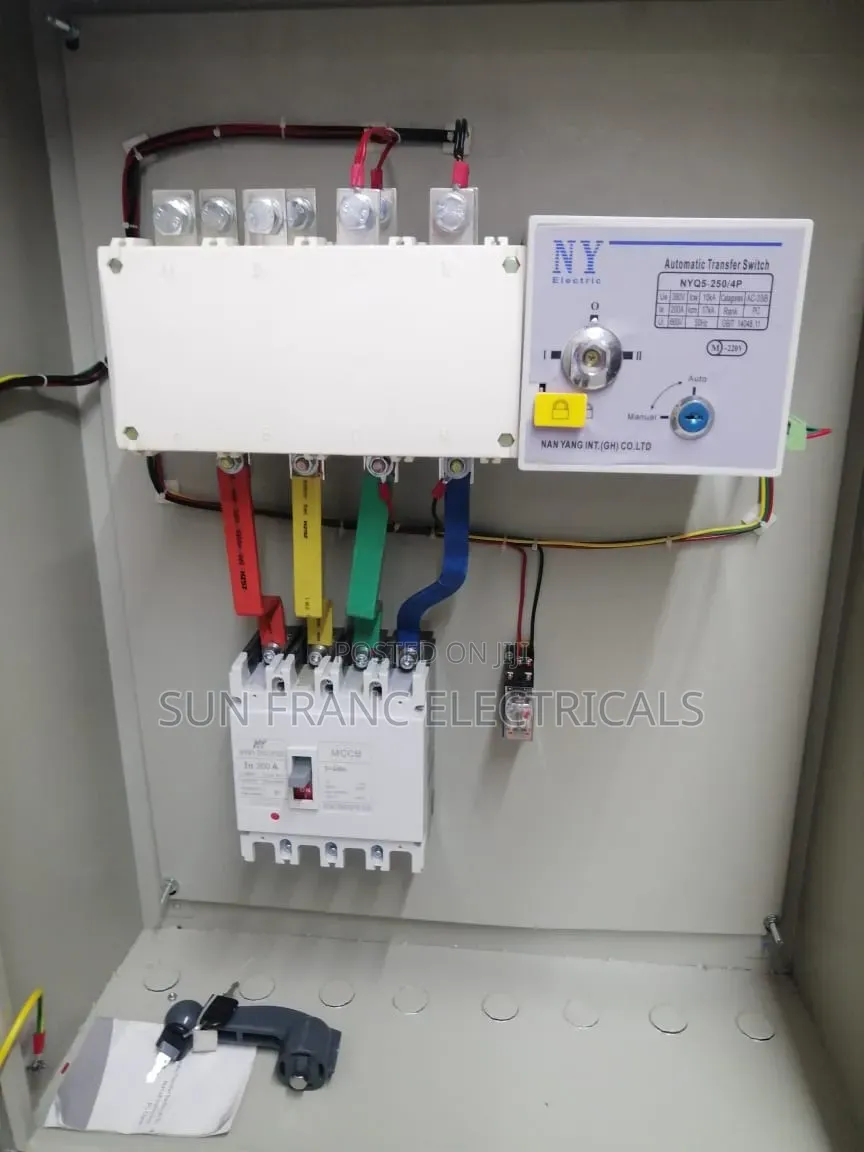 250a/4pole Automatic Transfer Switch