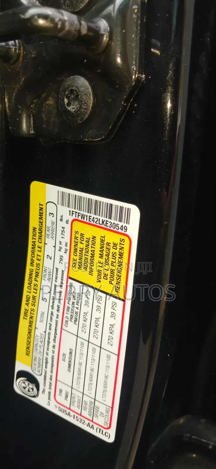 Ford F-150 2020 Black