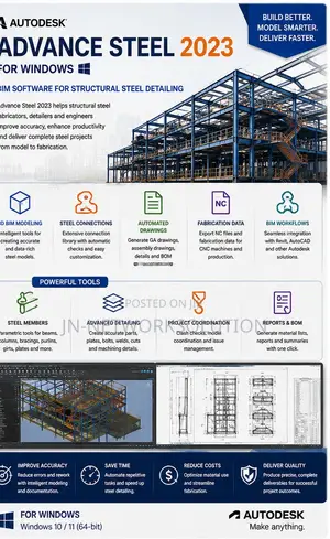 Autodesk Advance Steel 2023 for Windows