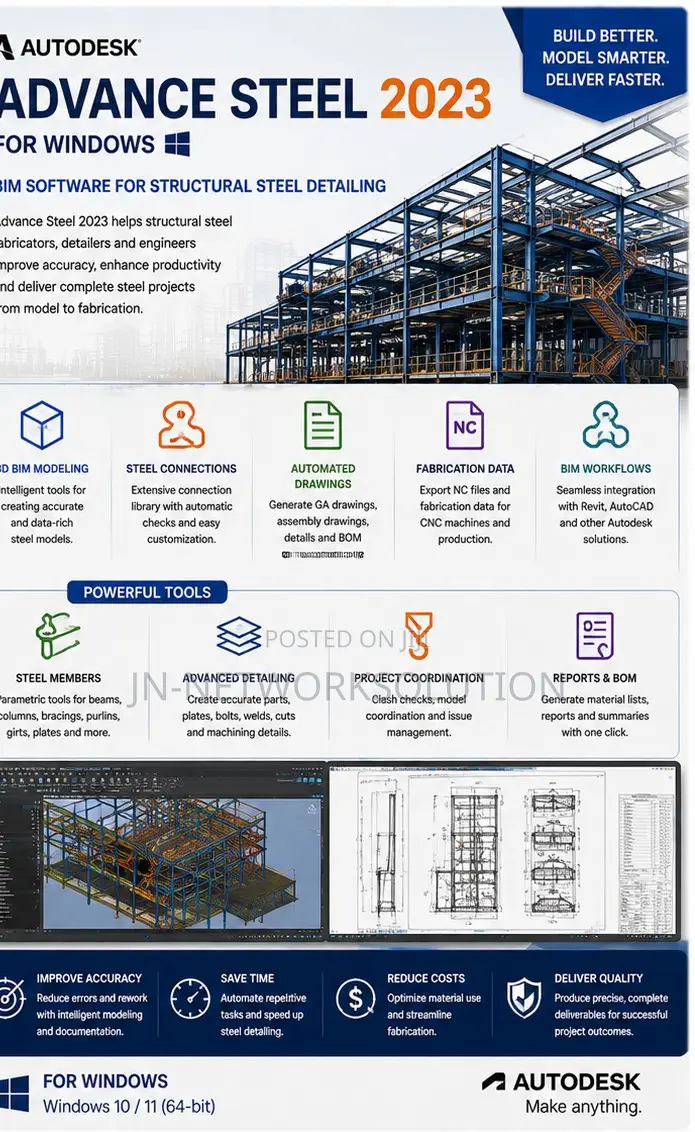 Autodesk Advance Steel 2023 for Windows