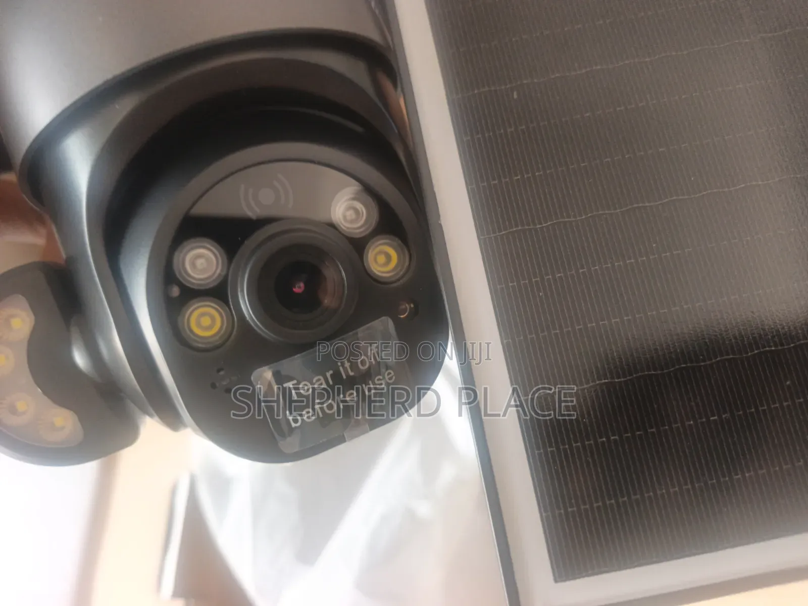 Ctronics Outdoor Solar PTZ Security Camera