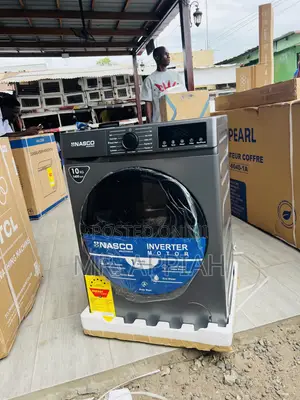 Extremely Classic Nasco 10kg Full Automatic Washing Machine(Gray) 