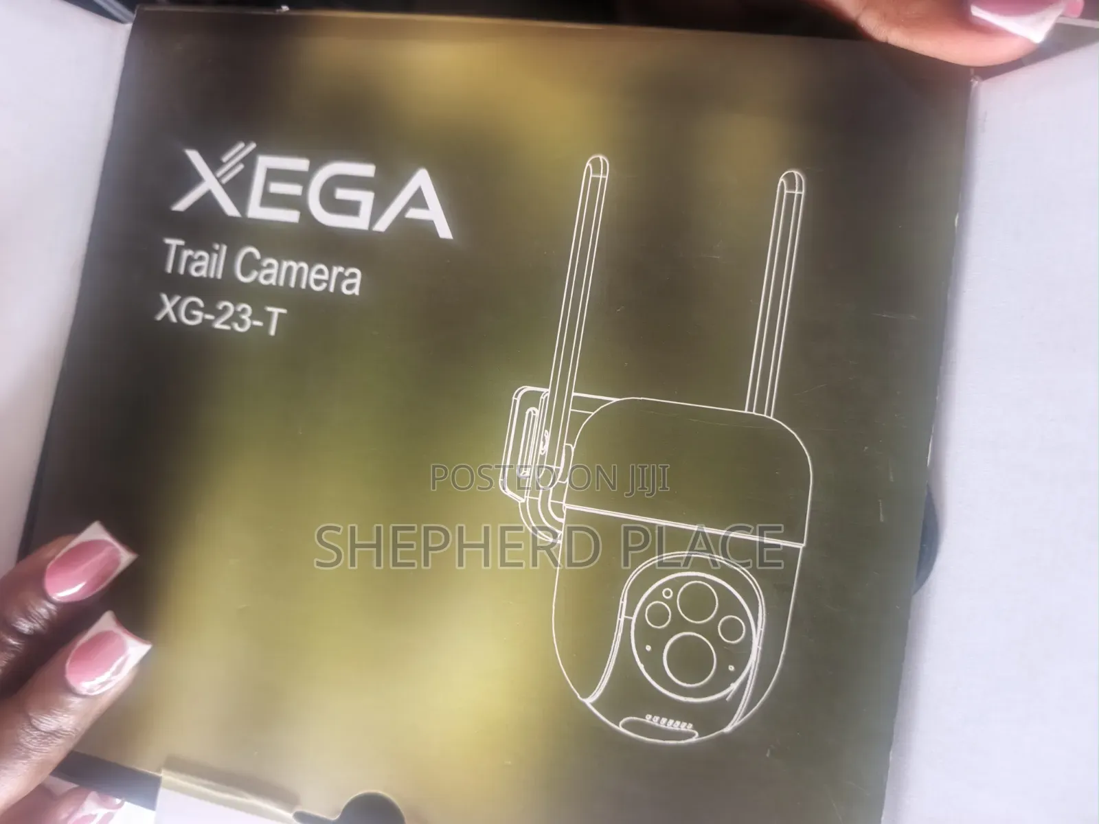Xega LTE Cellular Solar-Powered Security/Trail Camera