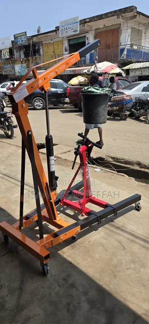 2Ton Engine Crane and Engine Stand Combo