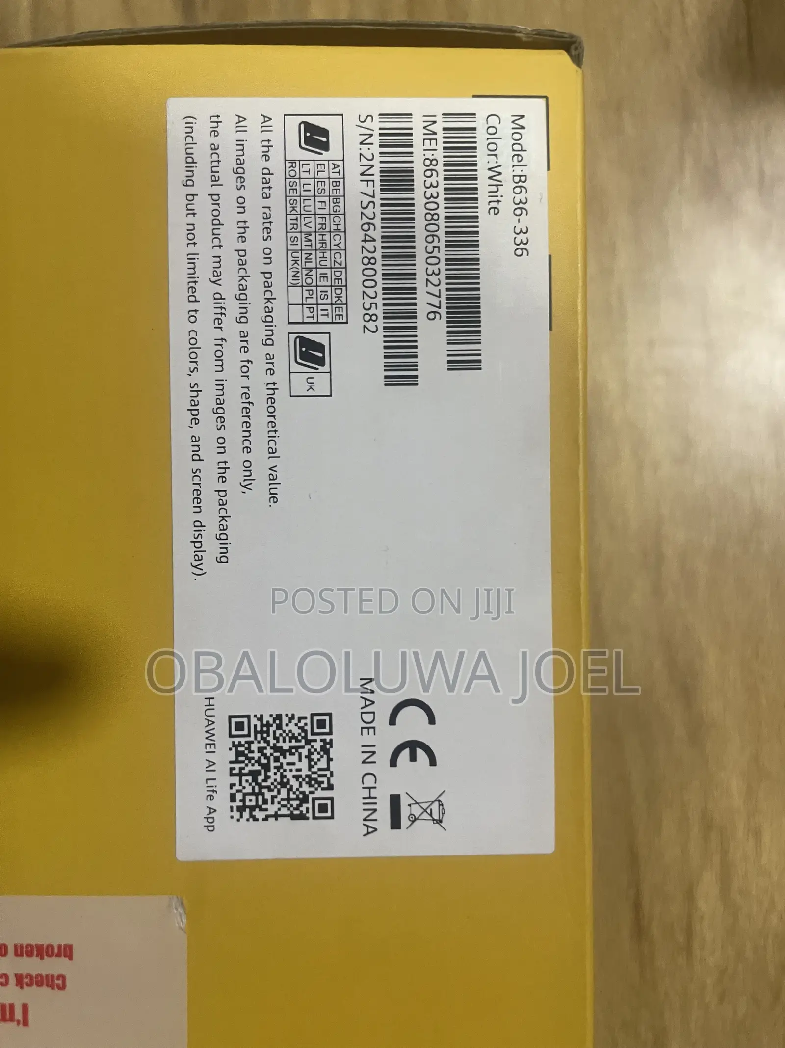 HUAWEI Cat 13 WiFi 6 MTN Turbonet