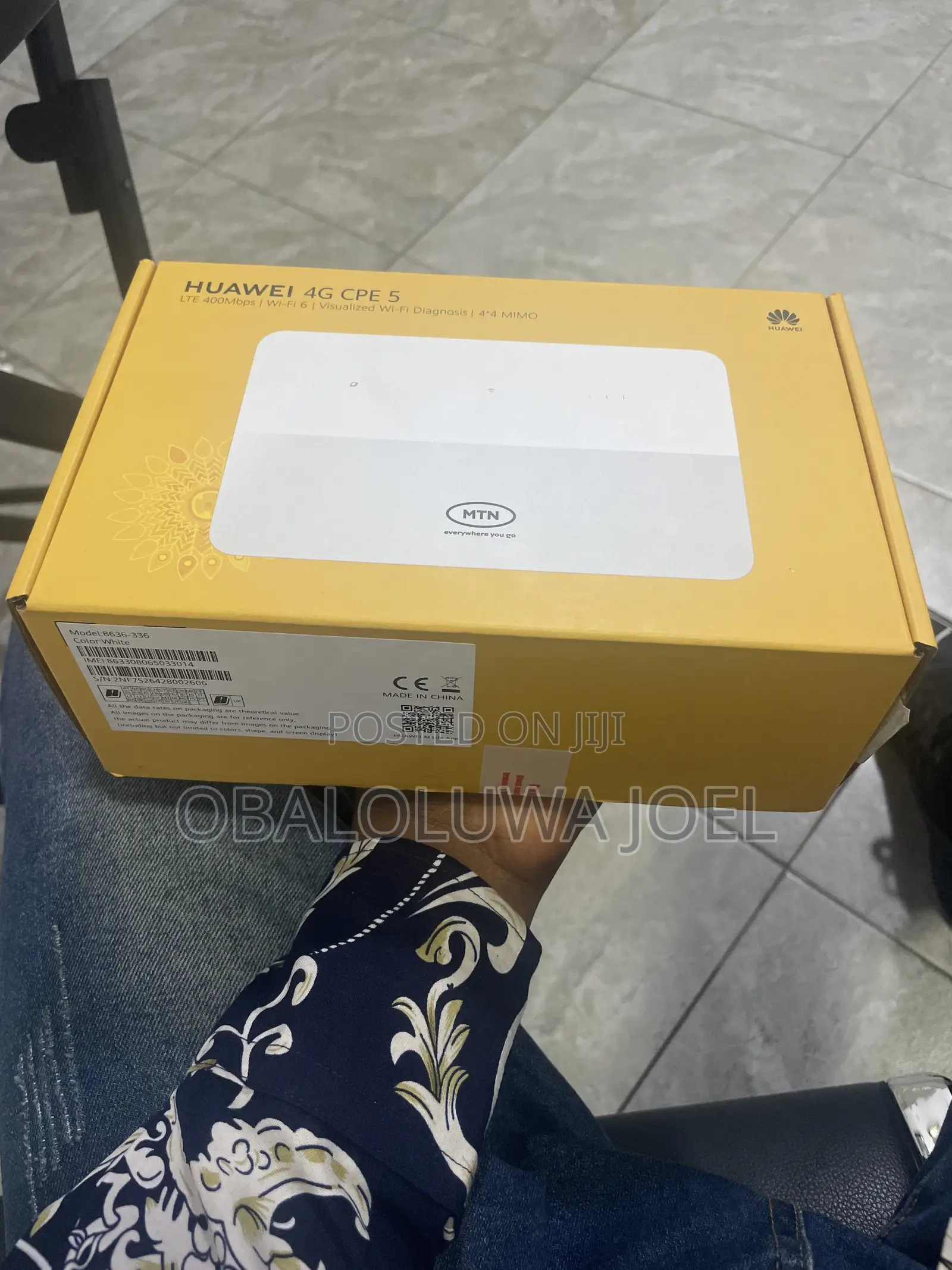HUAWEI Cat 13 WiFi 6 MTN Turbonet