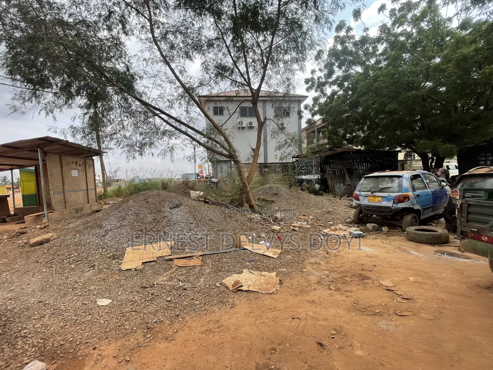 Titled 2 Plots of Roadside Land