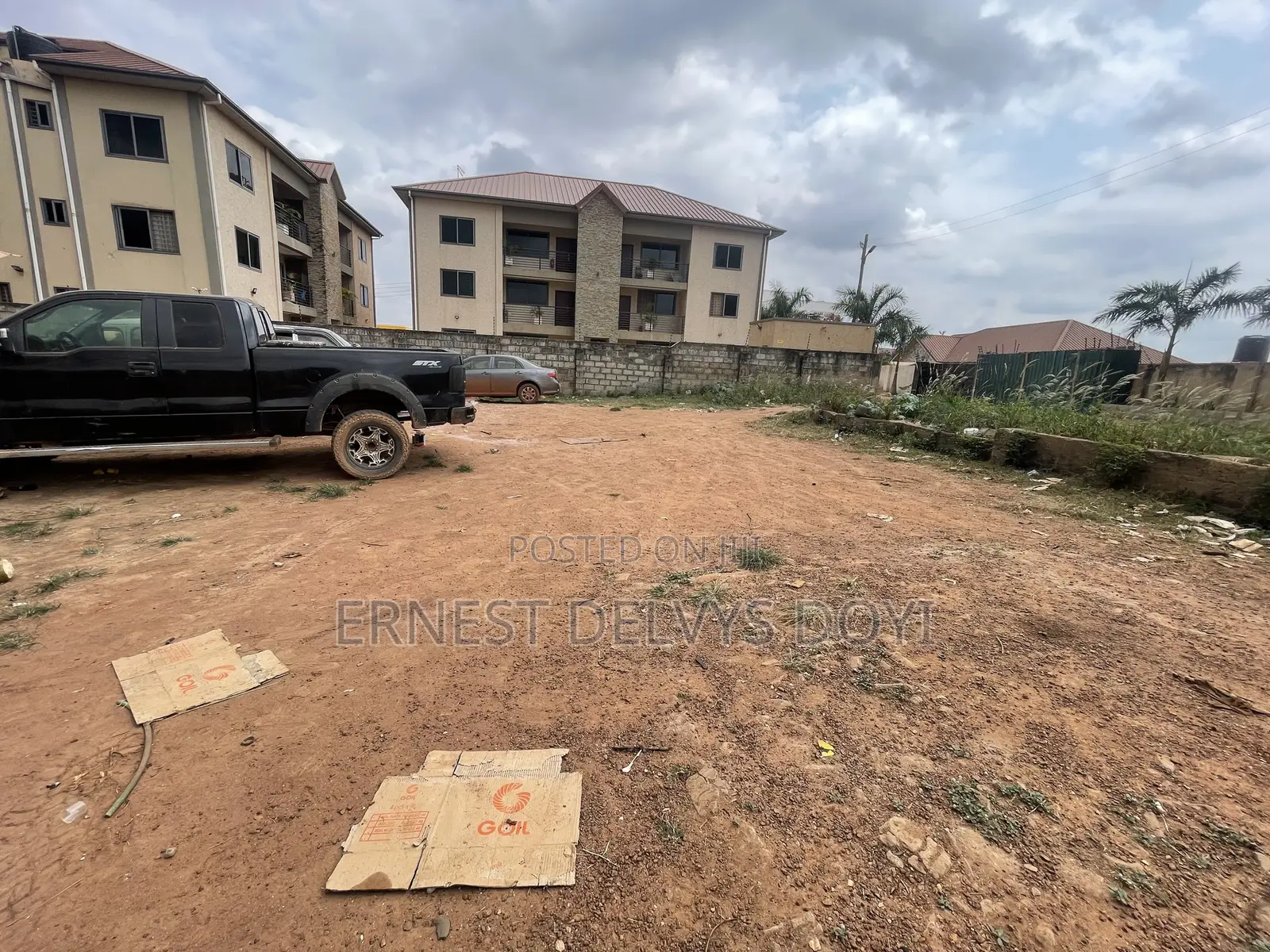 Titled 2 Plots of Roadside Land