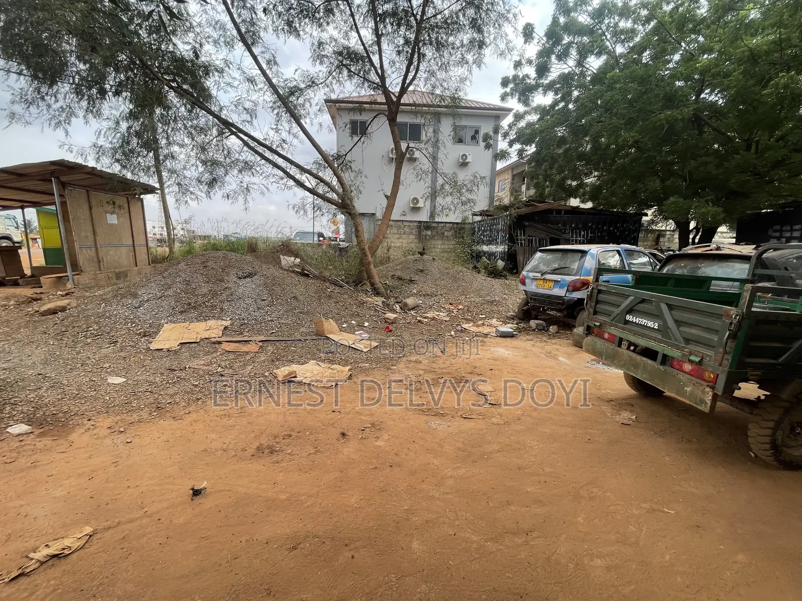 Titled 2 Plots of Roadside Land
