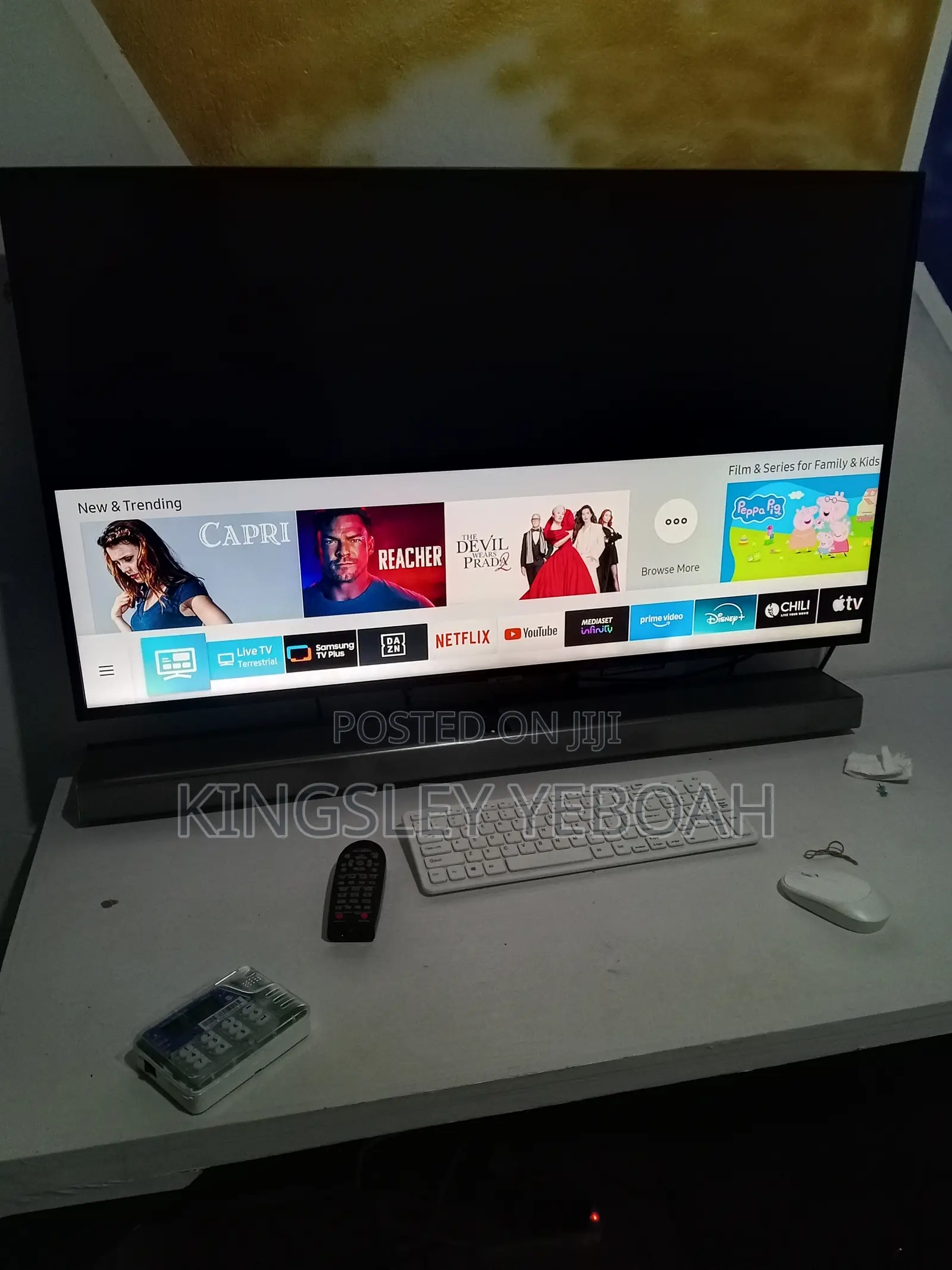 Samsung 43 Inch Smart TV Has Screen Sharing Apple Play
