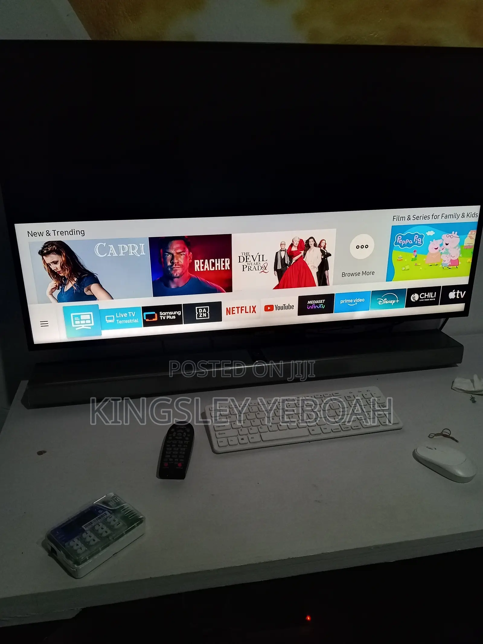 Samsung 43 Inch Smart TV Has Screen Sharing Apple Play